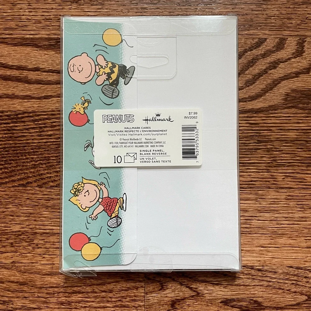 New Peanuts Hallmark Hooray for the Day Invitations